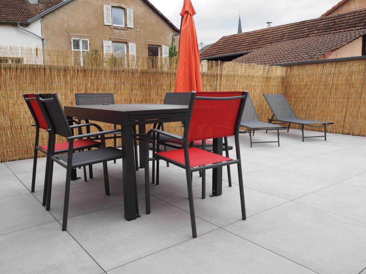 Gite Le Renouveau Avec Jacuzzi Privatif Laveline Exterior foto